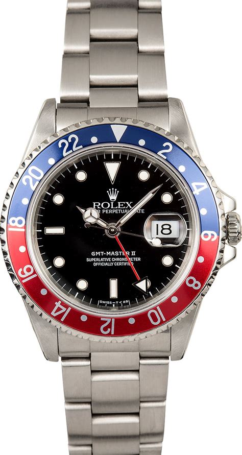 rolex gmt master pepsi bezel price|rolex pepsi bezel color difference.